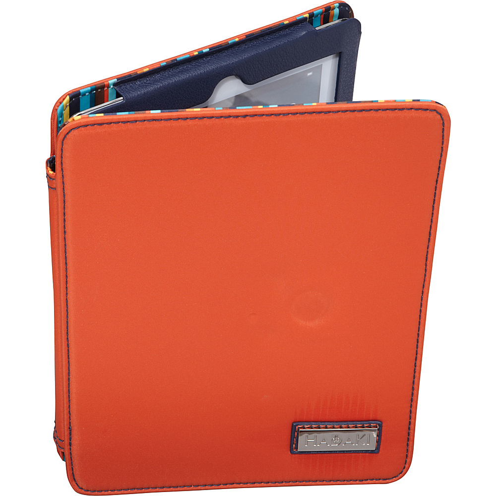 Hadaki Nylon iPad Wrap Orange Navy Hadaki Electronic Cases