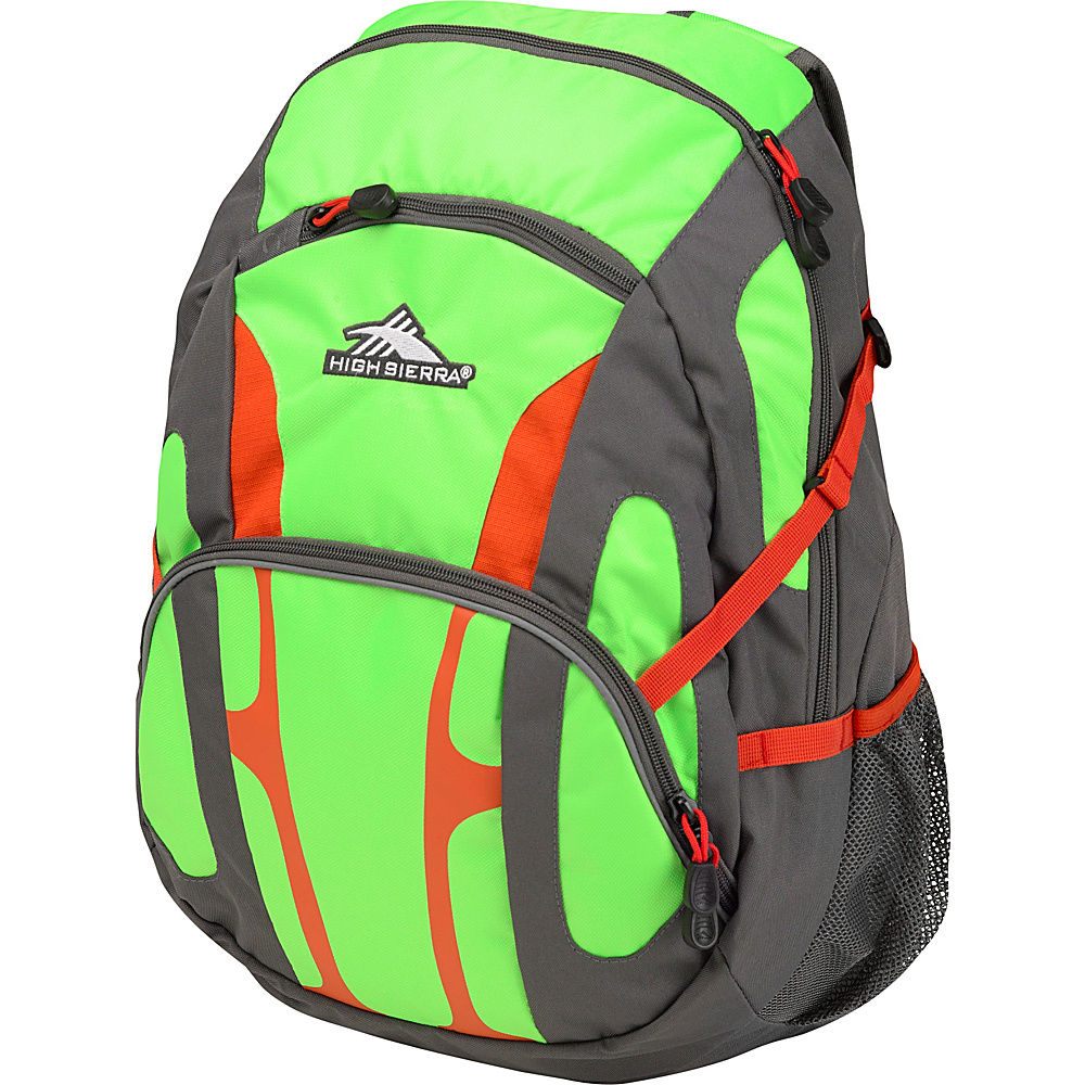 High Sierra Composite Backpack Lime Slate Redline High Sierra Everyday Backpacks