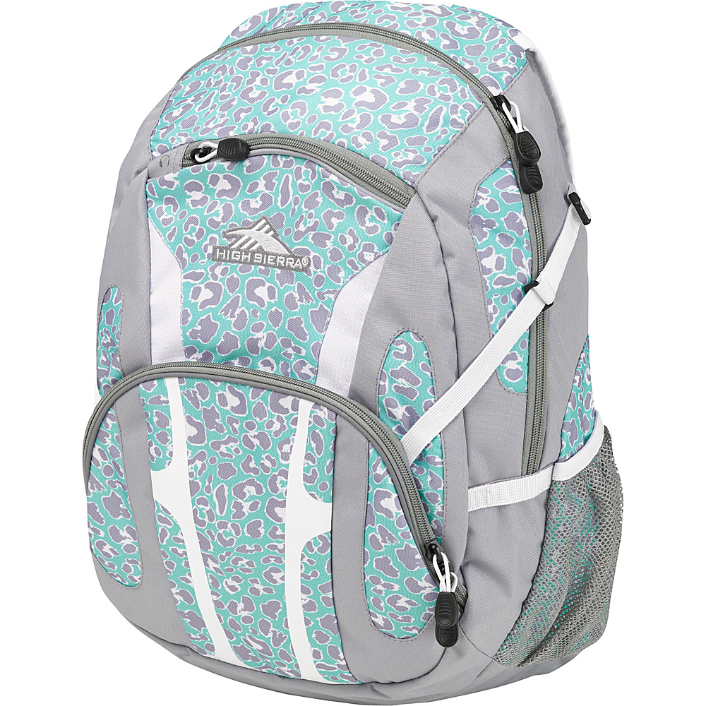 High Sierra Composite Backpack Mint Leopard Ash White High Sierra Everyday Backpacks