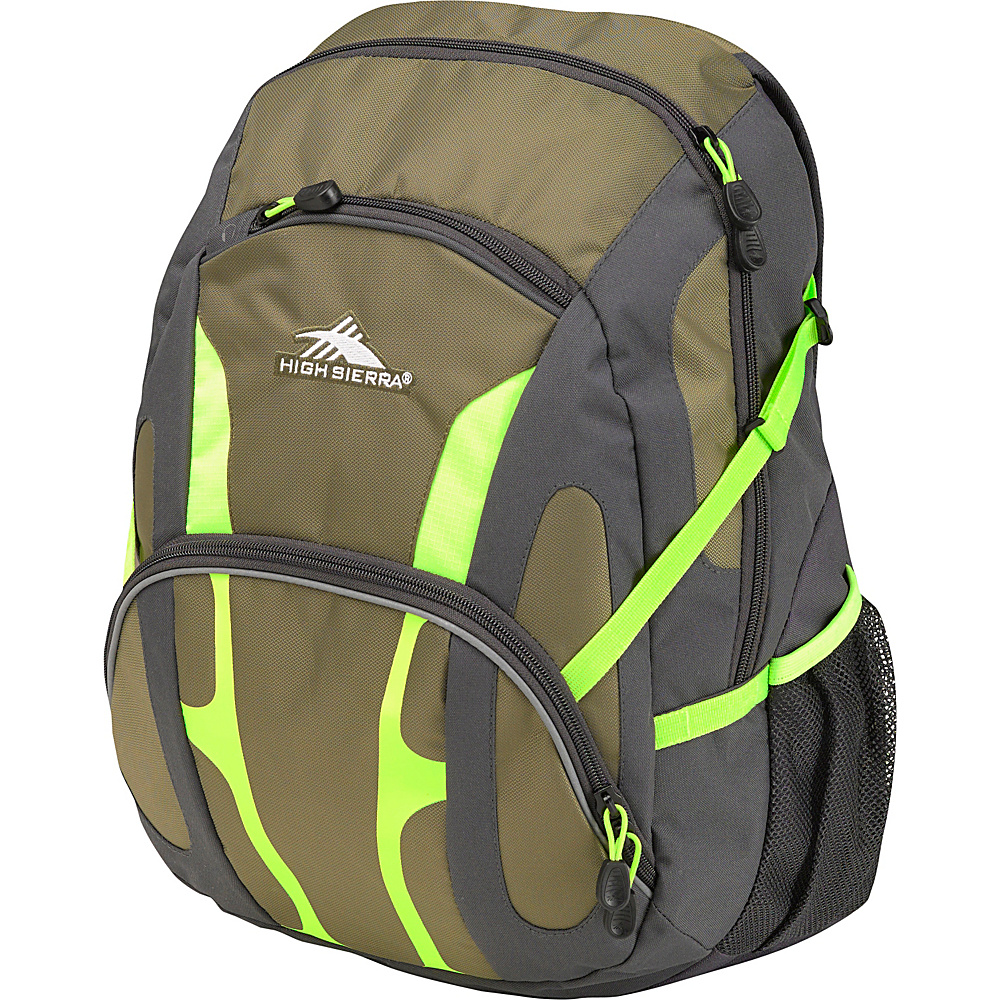High Sierra Composite Backpack Moss Mercury Zest High Sierra Everyday Backpacks