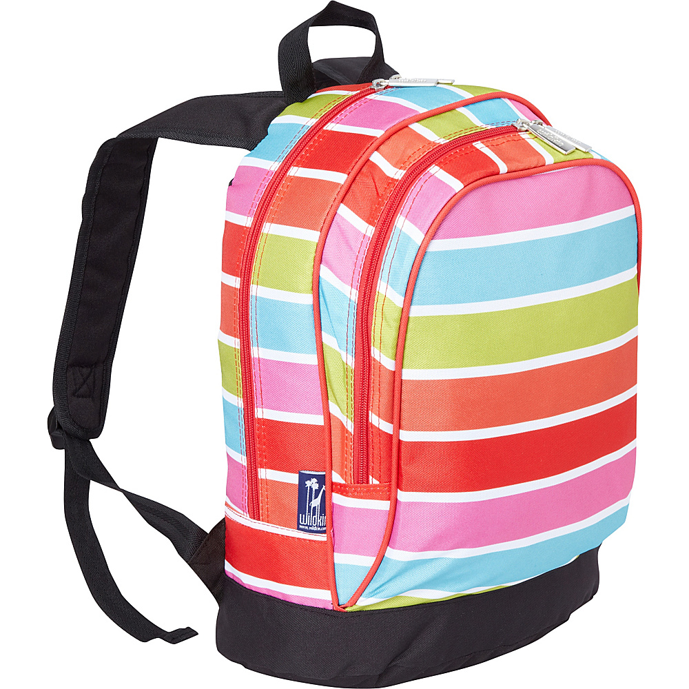 Wildkin Sidekick Backpack Bright Stripes Wildkin Everyday Backpacks