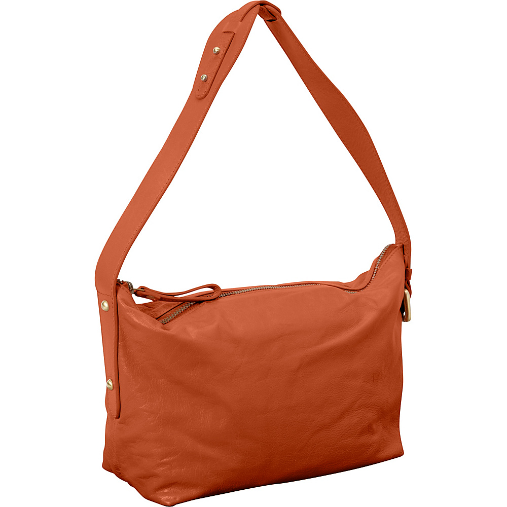 Latico Leathers Tory Shoulder Bag Salmon Latico Leathers Leather Handbags