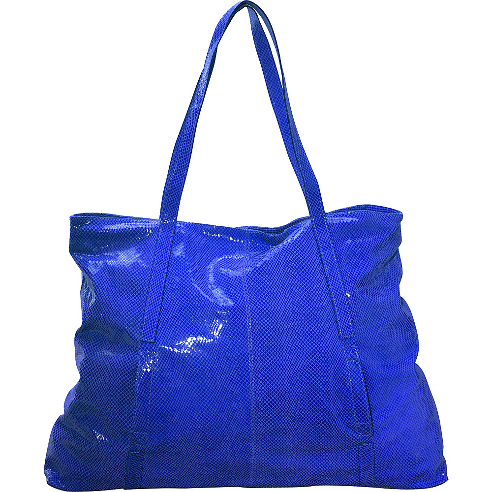 Latico Leathers Nicky Tote Blue Latico Leathers Leather Handbags