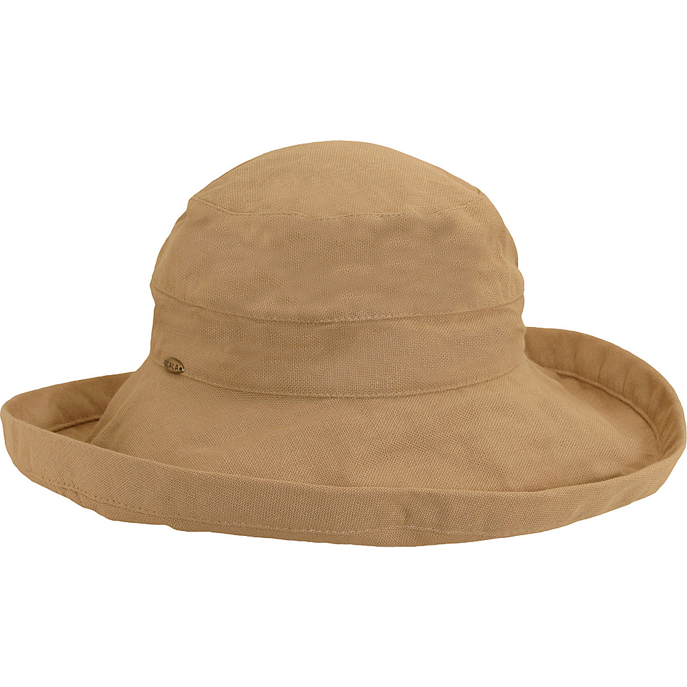 Scala Hats Cotton Big Brim w Drawstring Desert Scala Hats Hats Gloves Scarves