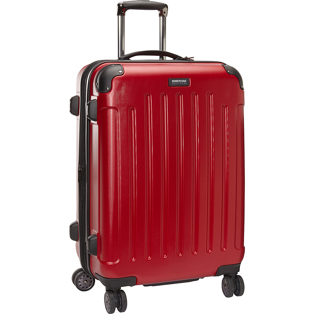 Kenneth Cole Reaction Renegade 24 Expandable 8 Wheeled Upright Pullman Red Kenneth Cole Reaction Hardside Checked