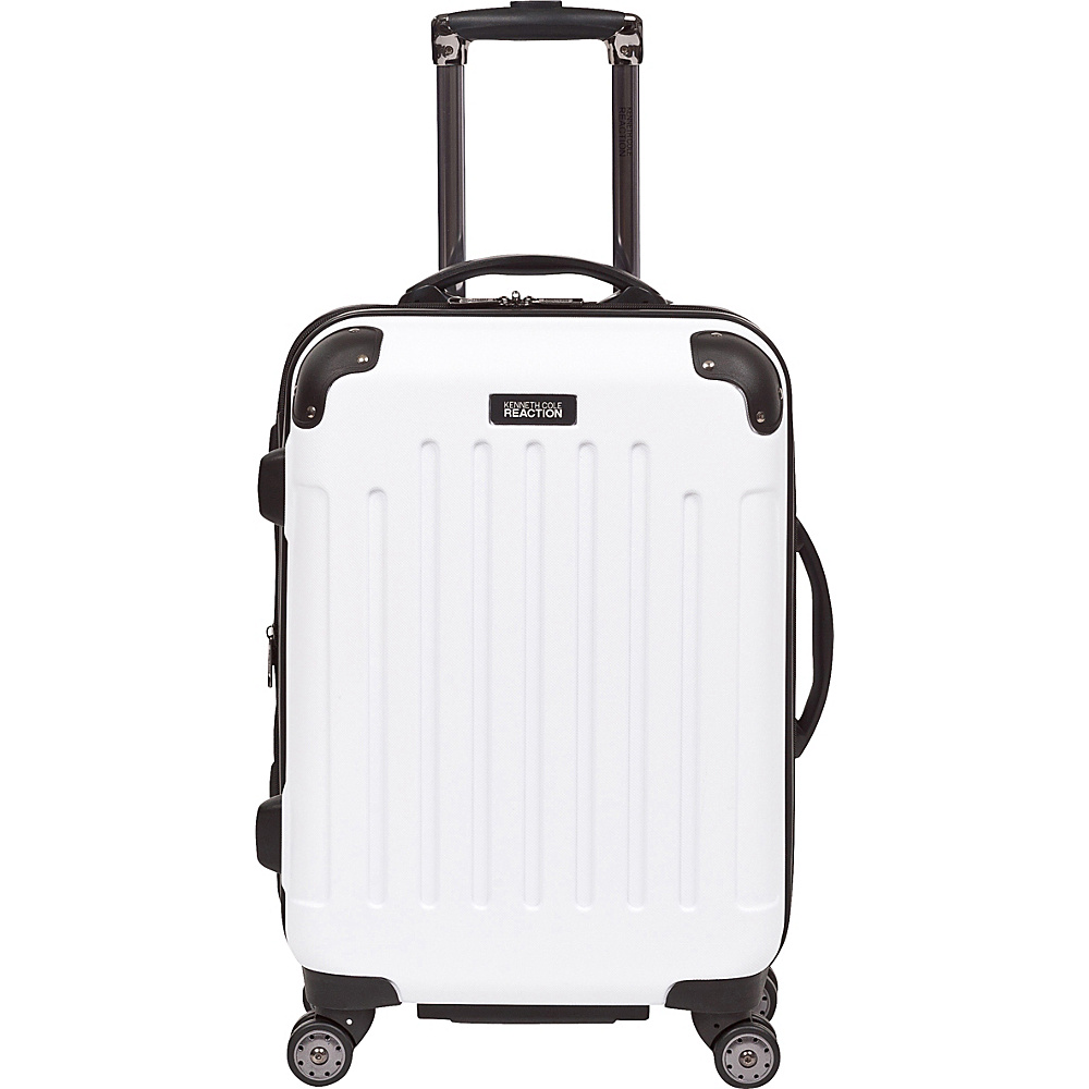 Kenneth Cole Reaction Renegade 24 Expandable 8 Wheeled Upright Pullman White Kenneth Cole Reaction Hardside Checked