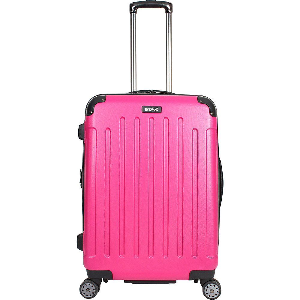 Kenneth Cole Reaction Renegade 24 Expandable 8 Wheeled Upright Pullman Magenta Kenneth Cole Reaction Hardside Checked