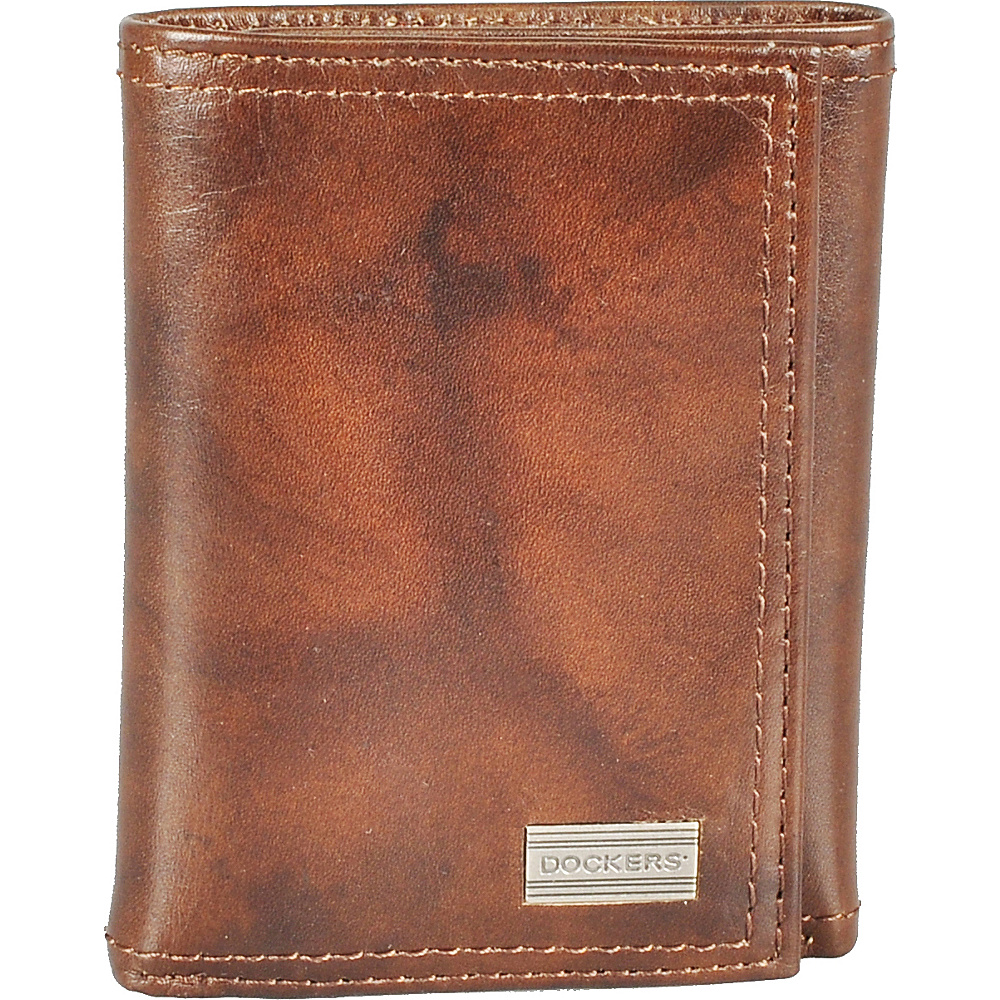 Dockers Extra Capacity Trifold Brown Dockers Men s Wallets