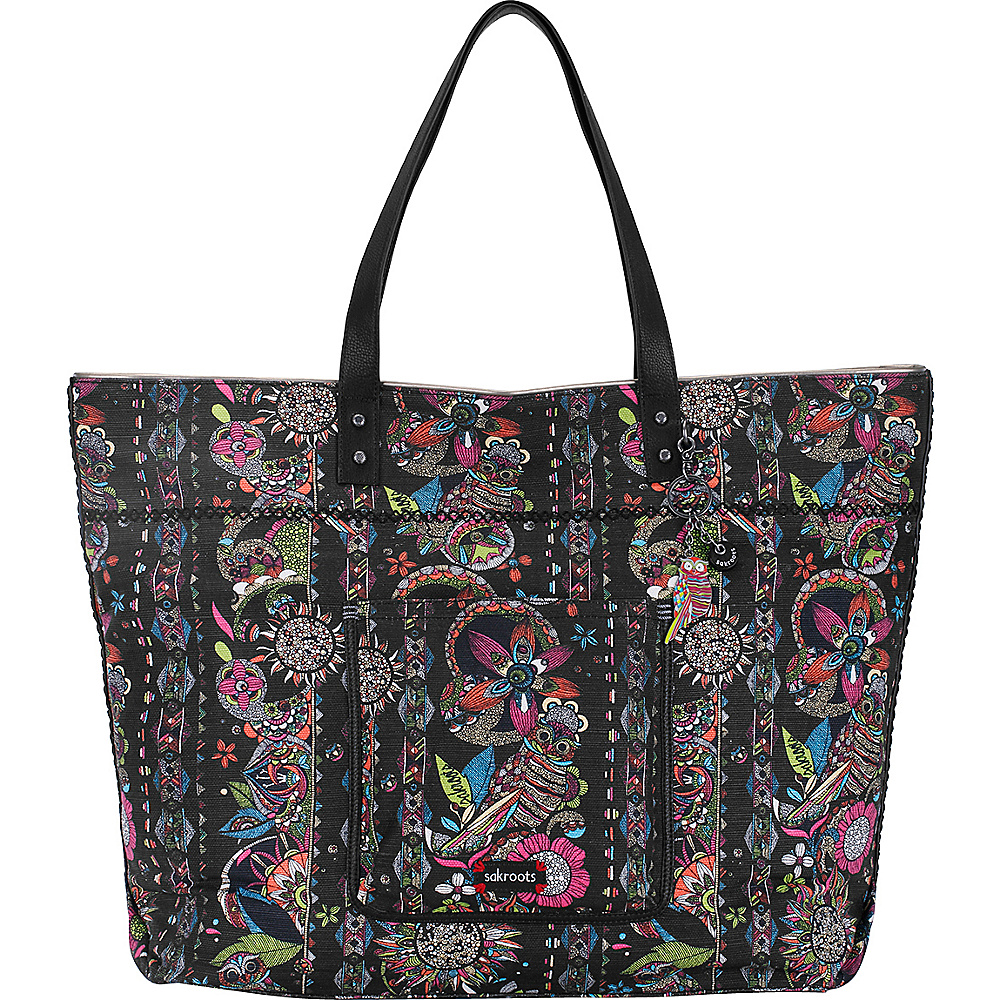 Sakroots The Artist Circle Travel Bag Neon Spirit Desert Sakroots Fabric Handbags