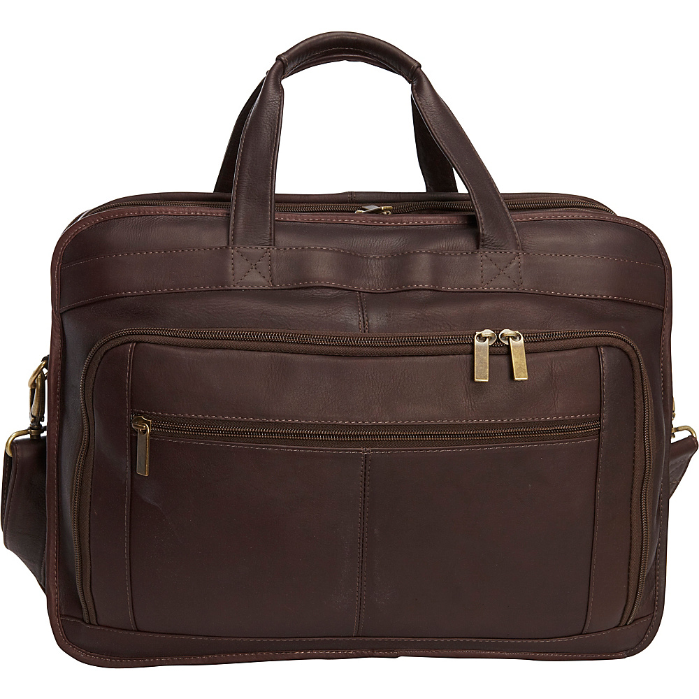 Le Donne Leather Oversized Laptop Brief Cafe Le Donne Leather Non Wheeled Business Cases