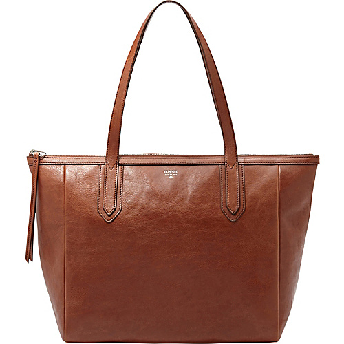 Fossil Sydney Shopper Brown - Fossil Leather Handbags