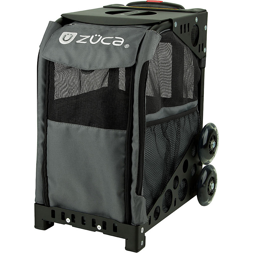 ZUCA Sport Pet Carrier Charcoal Black Frame Charcoal ZUCA Pet Bags