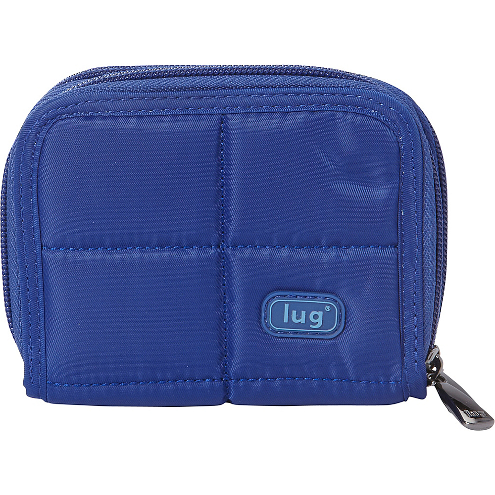 Lug Splits Compact Wallet Cobalt Blue Lug Women s Wallets