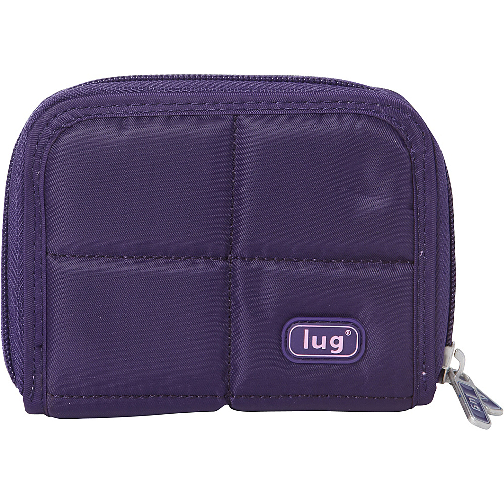 Lug Splits Compact Wallet Concord Purple Lug Women s Wallets