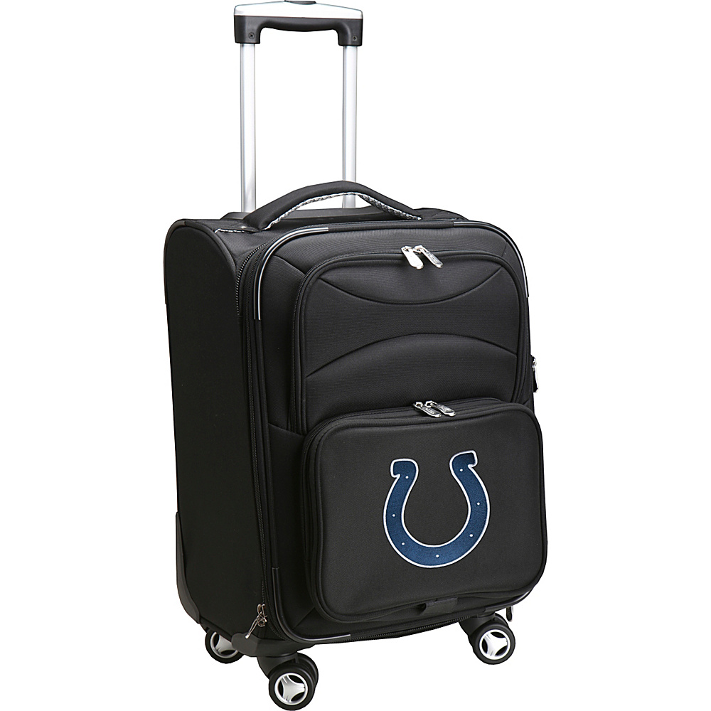 Denco Sports Luggage NFL 20 Domestic Carry On Spinner Indianapolis Colts Denco Sports Luggage Softside Carry On