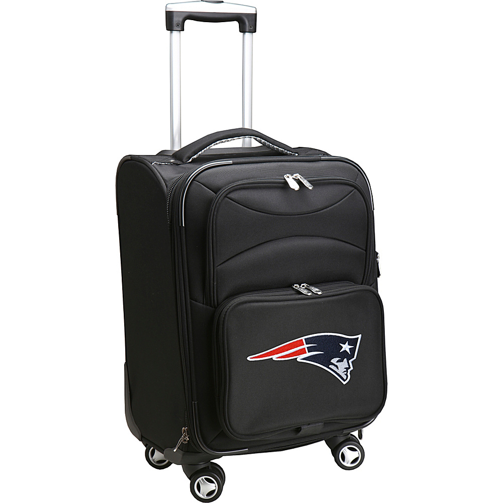 Denco Sports Luggage NFL 20 Domestic Carry On Spinner New England Patriots Denco Sports Luggage Softside Carry On