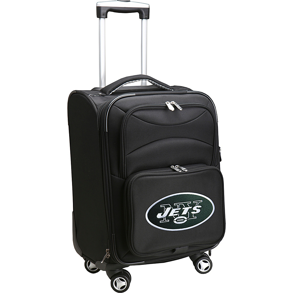 Denco Sports Luggage NFL 20 Domestic Carry On Spinner New York Jets Denco Sports Luggage Softside Carry On