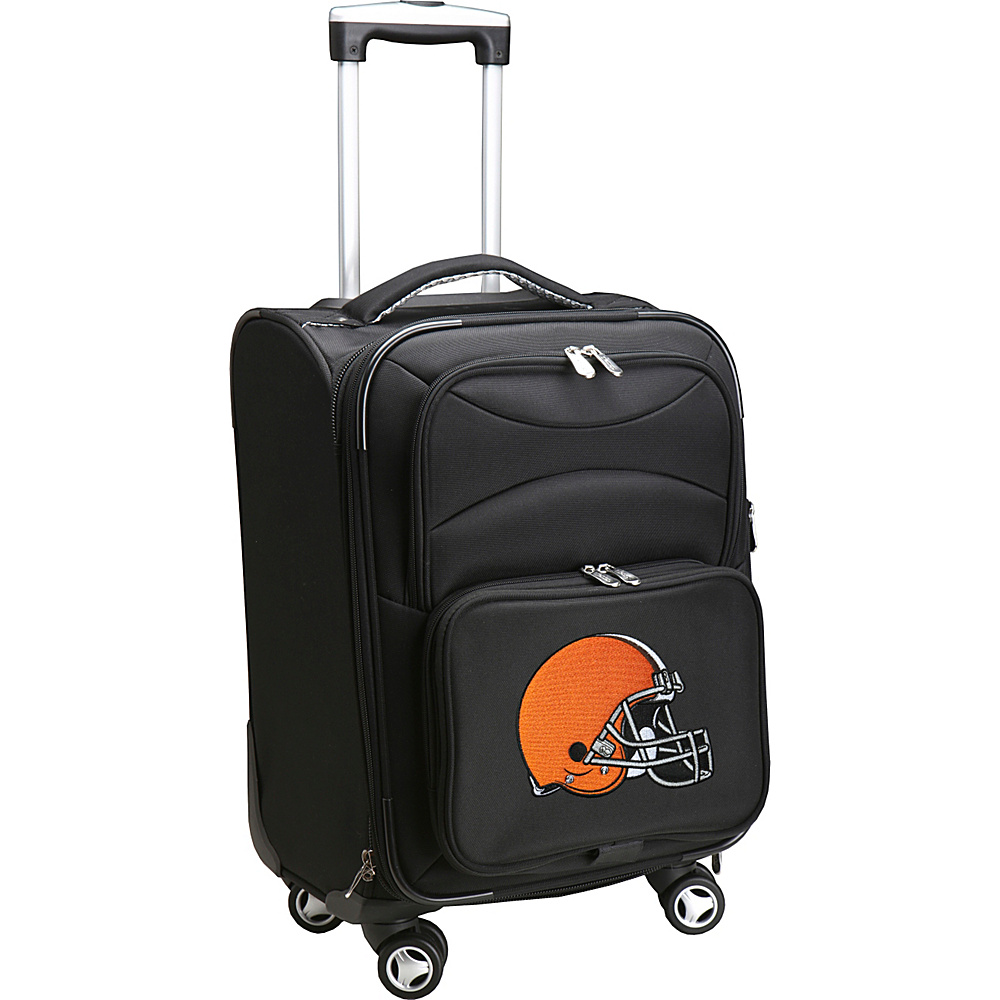 Denco Sports Luggage NFL 20 Domestic Carry On Spinner Cleveland Browns Denco Sports Luggage Softside Carry On