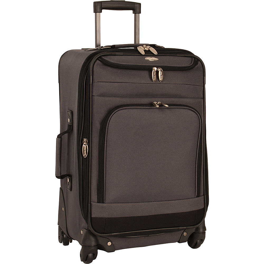 Travel Gear Spectrum II 21 Expandable Upright CHARCOAL GREY BLACK Travel Gear Softside Carry On