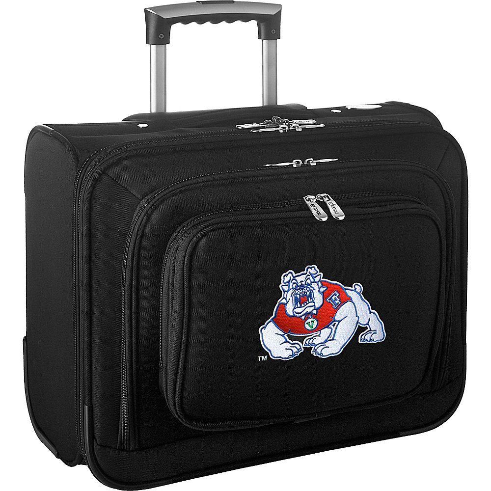 Denco Sports Luggage NCAA 14 Laptop Overnighter California State University Fresno Bullsdogs Denco Sports Luggage Wheeled Business Cases