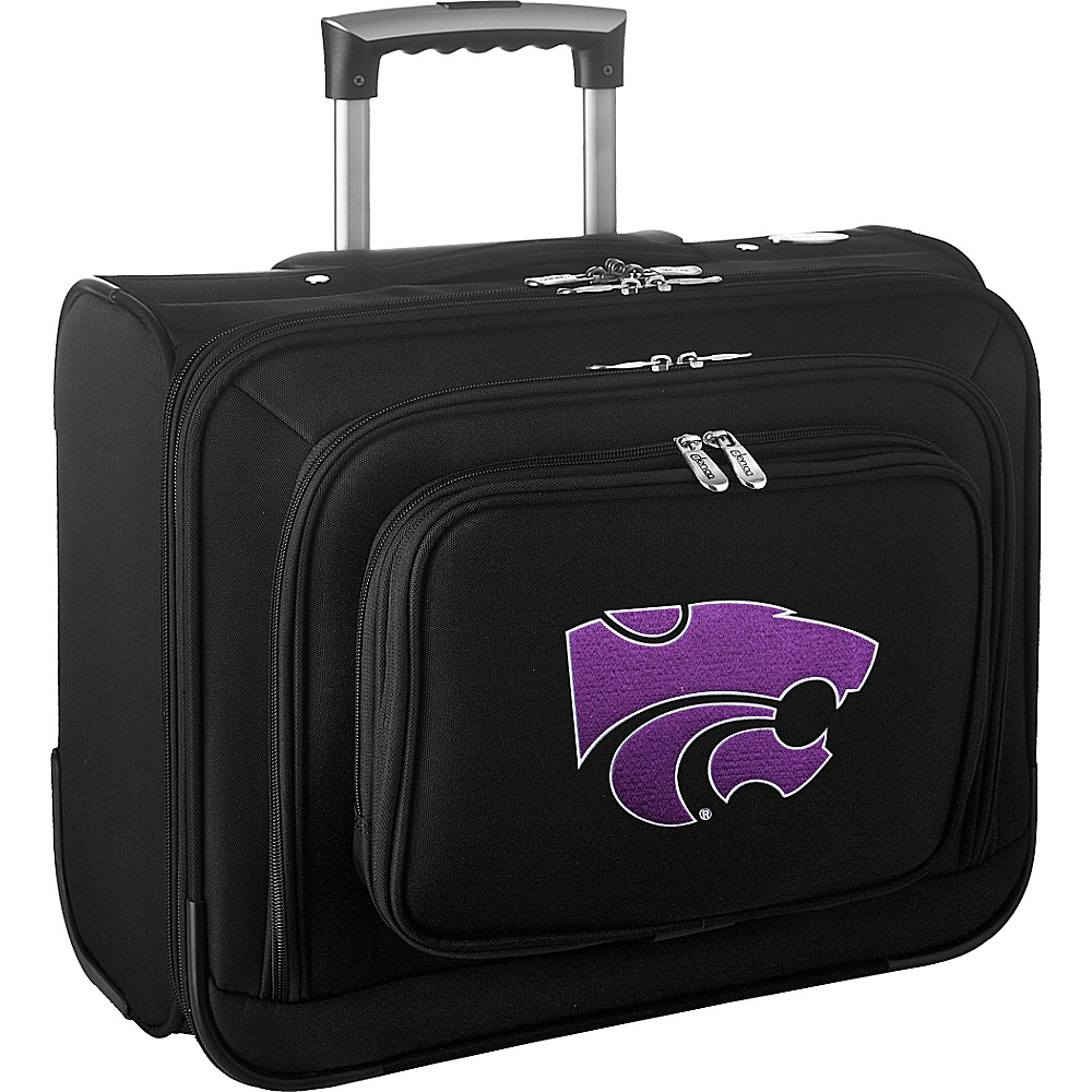 Denco Sports Luggage NCAA 14 Laptop Overnighter Kansas State University Wildcats Denco Sports Luggage Wheeled Business Cases