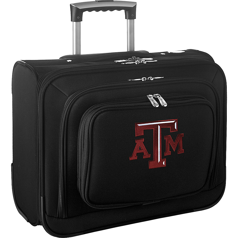 Denco Sports Luggage NCAA 14 Laptop Overnighter Texas A amp;M University Aggies Denco Sports Luggage Wheeled Business Cases