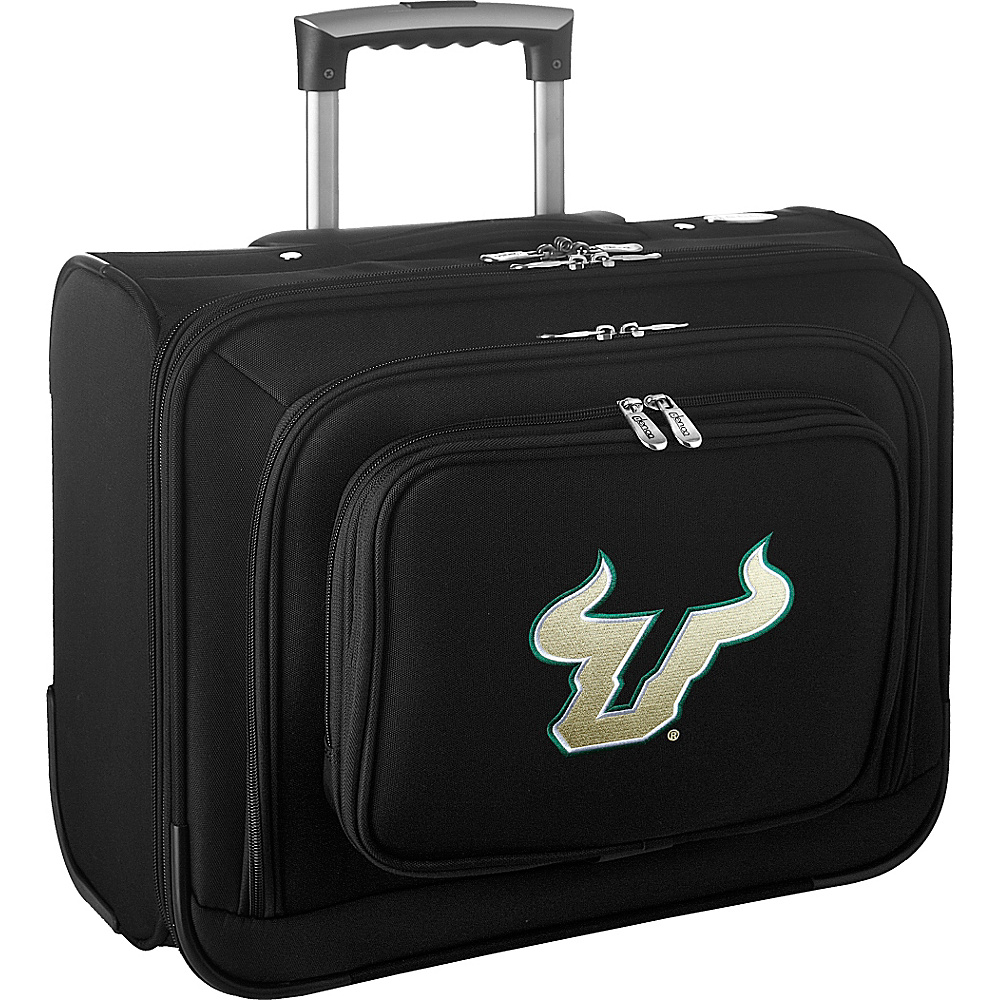 Denco Sports Luggage NCAA 14 Laptop Overnighter University of South Florida Bulls Denco Sports Luggage Wheeled Business Cases