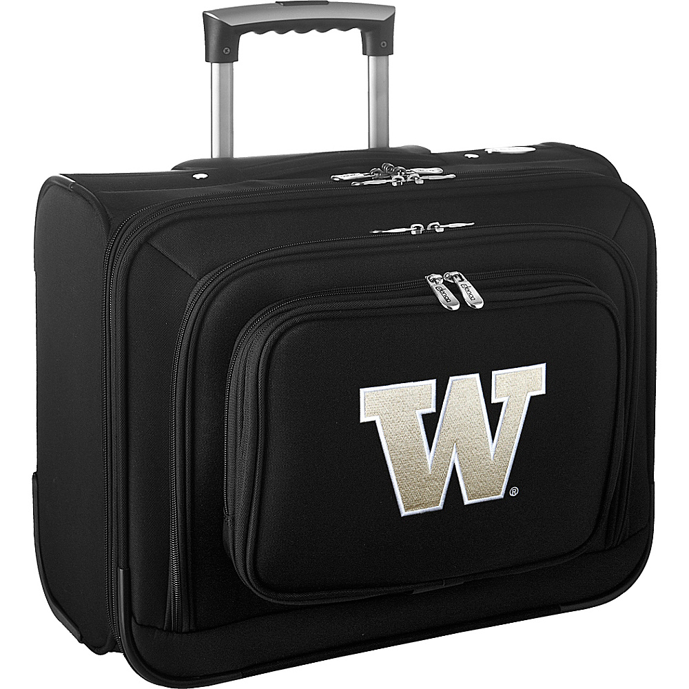 Denco Sports Luggage NCAA 14 Laptop Overnighter University of Washington Huskies Denco Sports Luggage Wheeled Business Cases