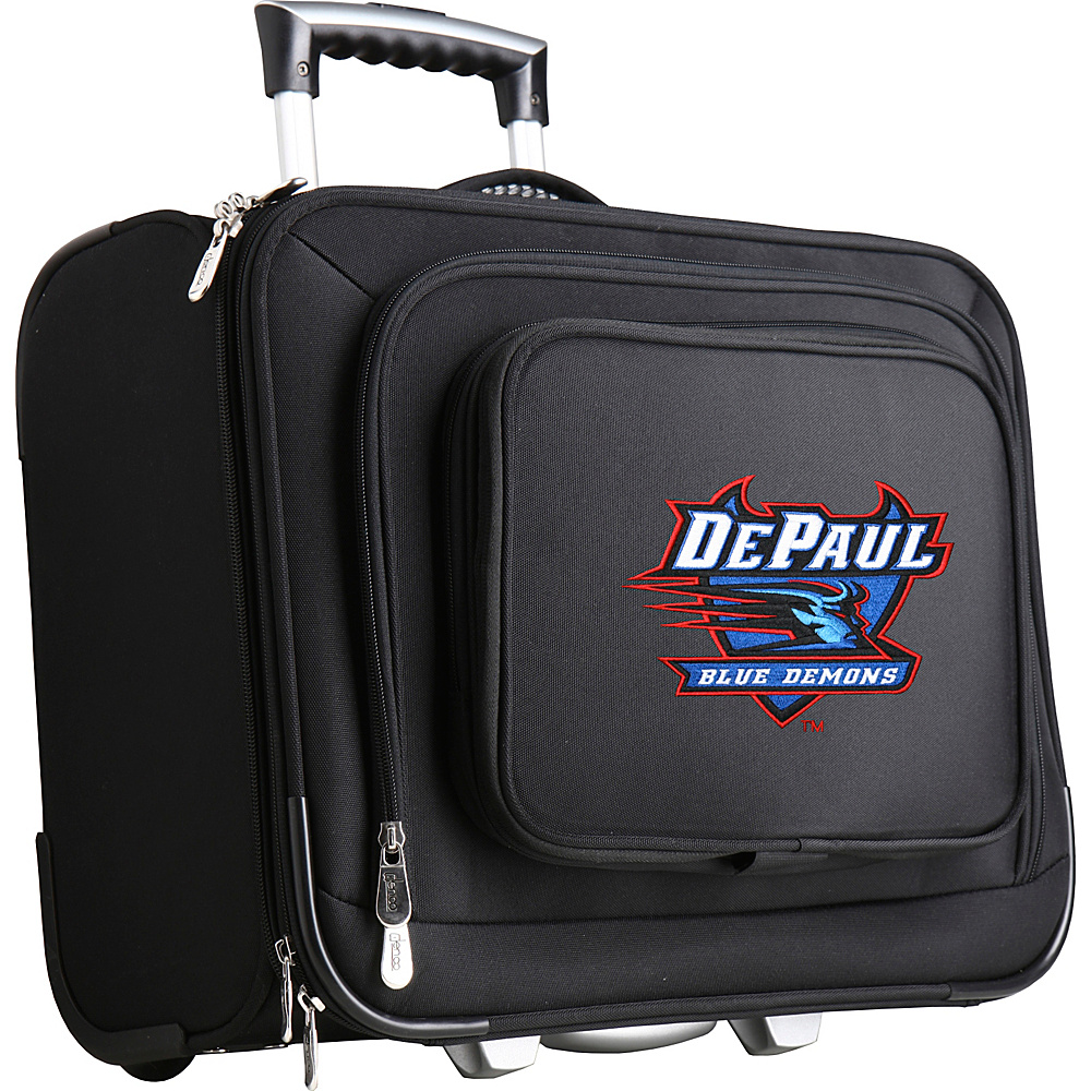Denco Sports Luggage NCAA 14 Laptop Overnighter DePaul University Blue Demons Denco Sports Luggage Wheeled Business Cases