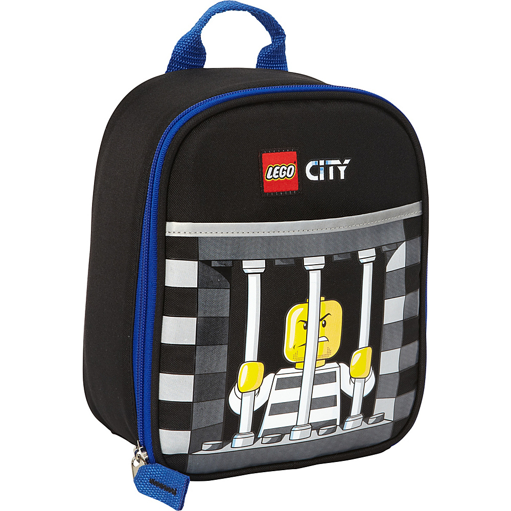 LEGO Vertical Lunch City Police Crook Black LEGO Travel Coolers