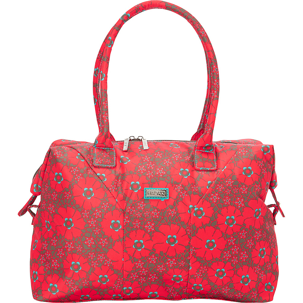 Hadaki Satchel Primavera Lacey Hadaki Fabric Handbags