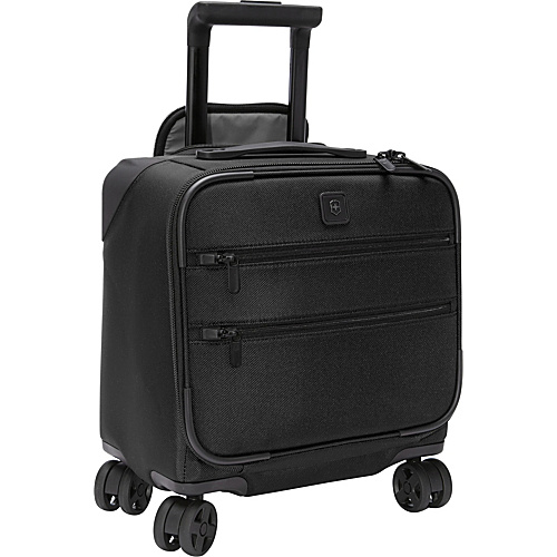 Victorinox Lexicon Dual-Caster Boarding Tote Black - Victorinox Luggage Totes and Satchels