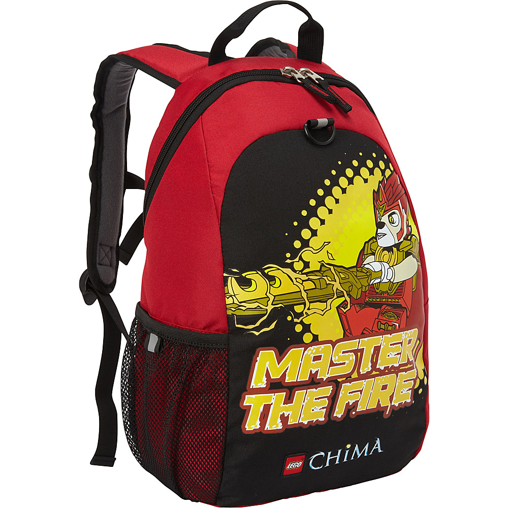 LEGO LEGO Chima Master of Fire Heritage Basic Backpack RED LEGO Everyday Backpacks