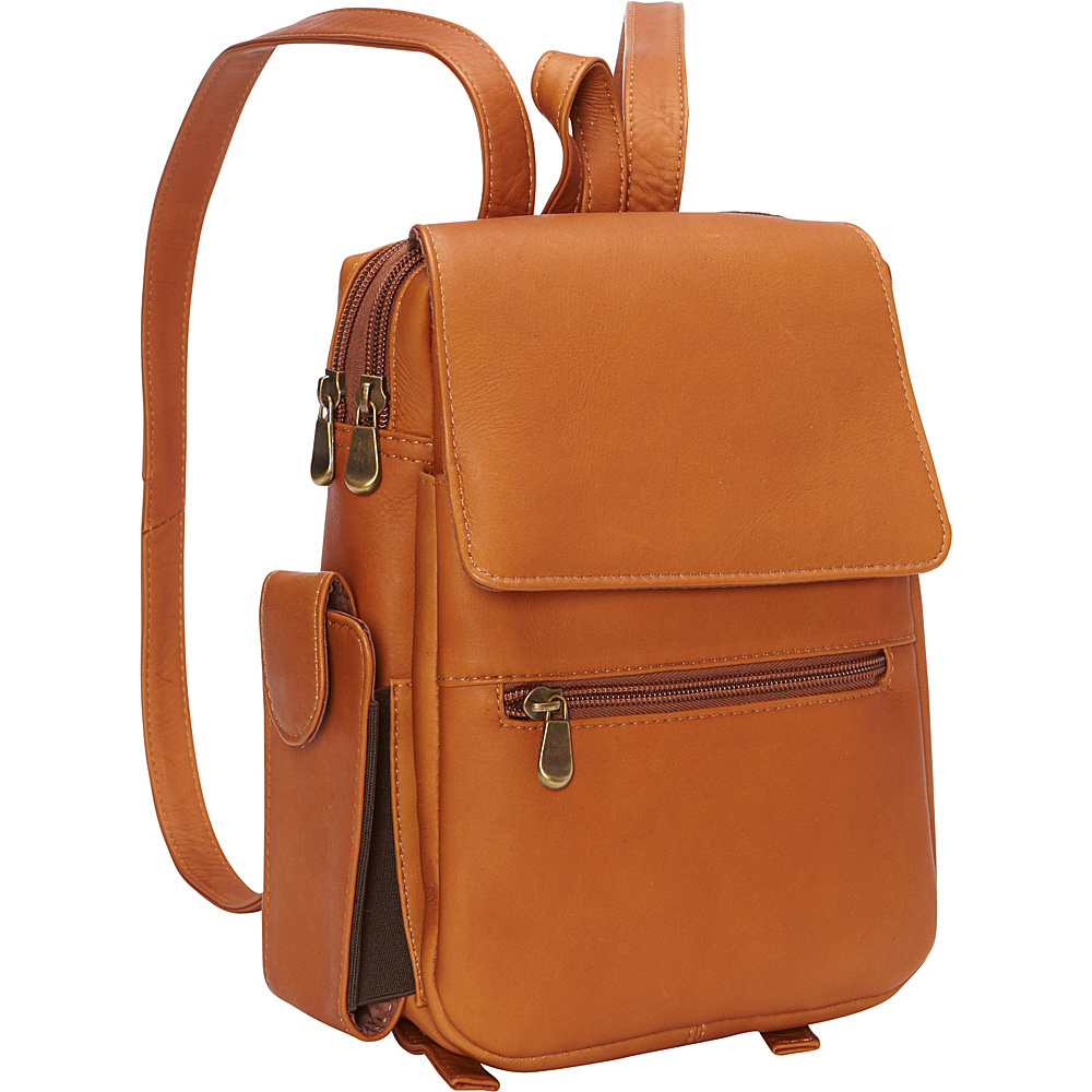 Le Donne Leather Sapelli Backpack Tan Le Donne Leather Leather Handbags
