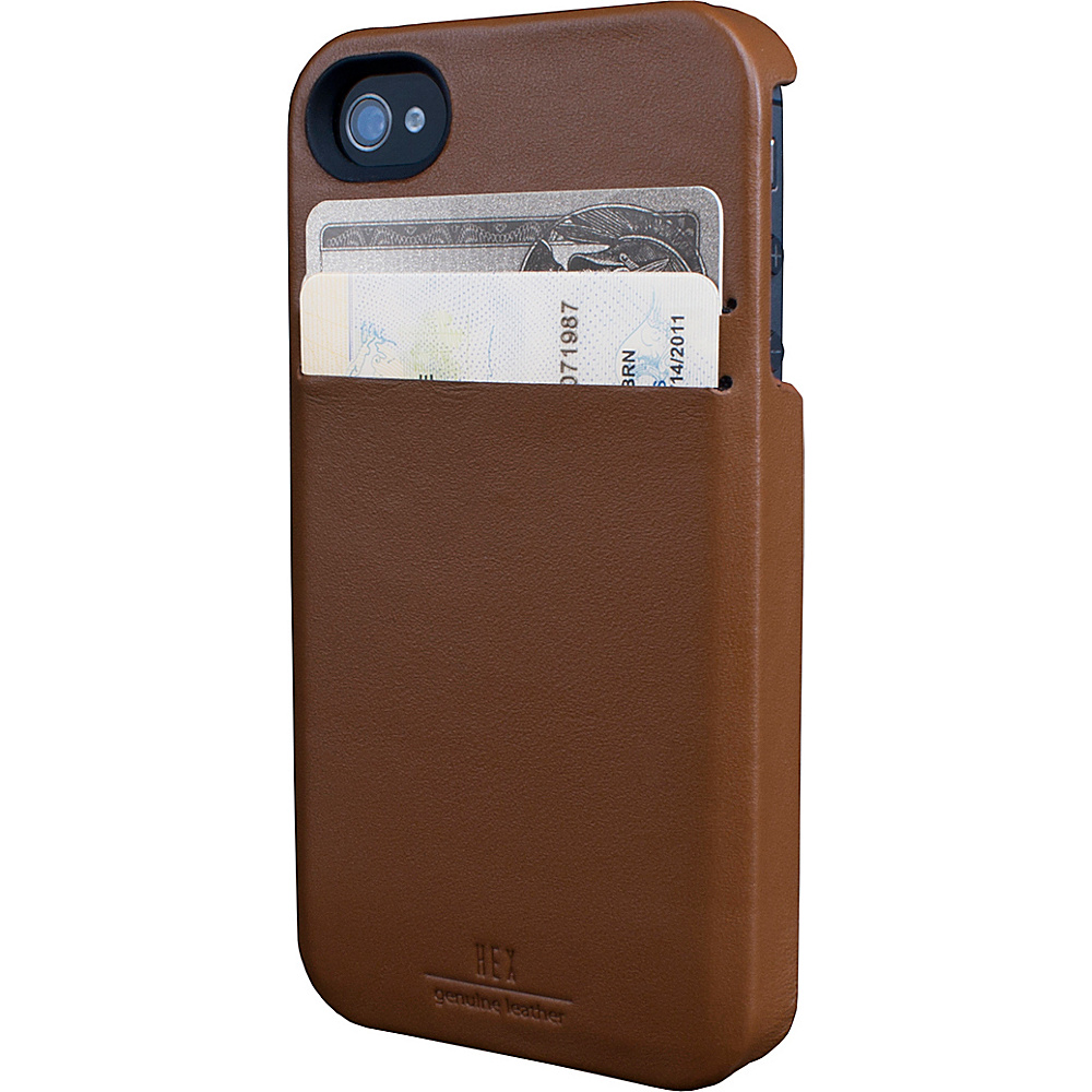 HEX iPhone 4 4s Solo Wallet British Tan HEX Electronic Cases