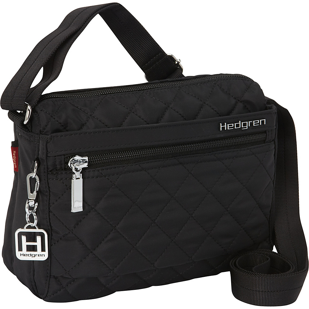 Hedgren Carina Crossbody Bag Black Hedgren Fabric Handbags