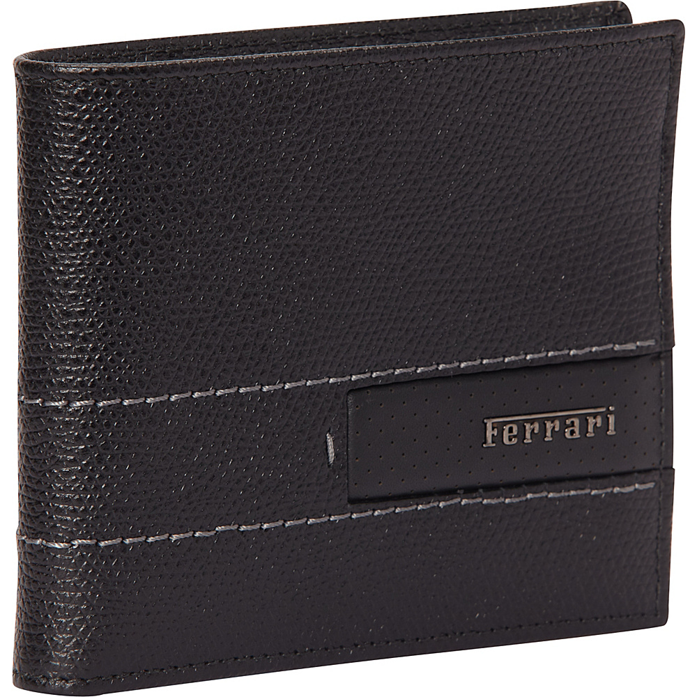 Ferrari Luxury Collection GT Double Notes Pockets Wallet Blacks Ferrari Luxury Collection Mens Wallets