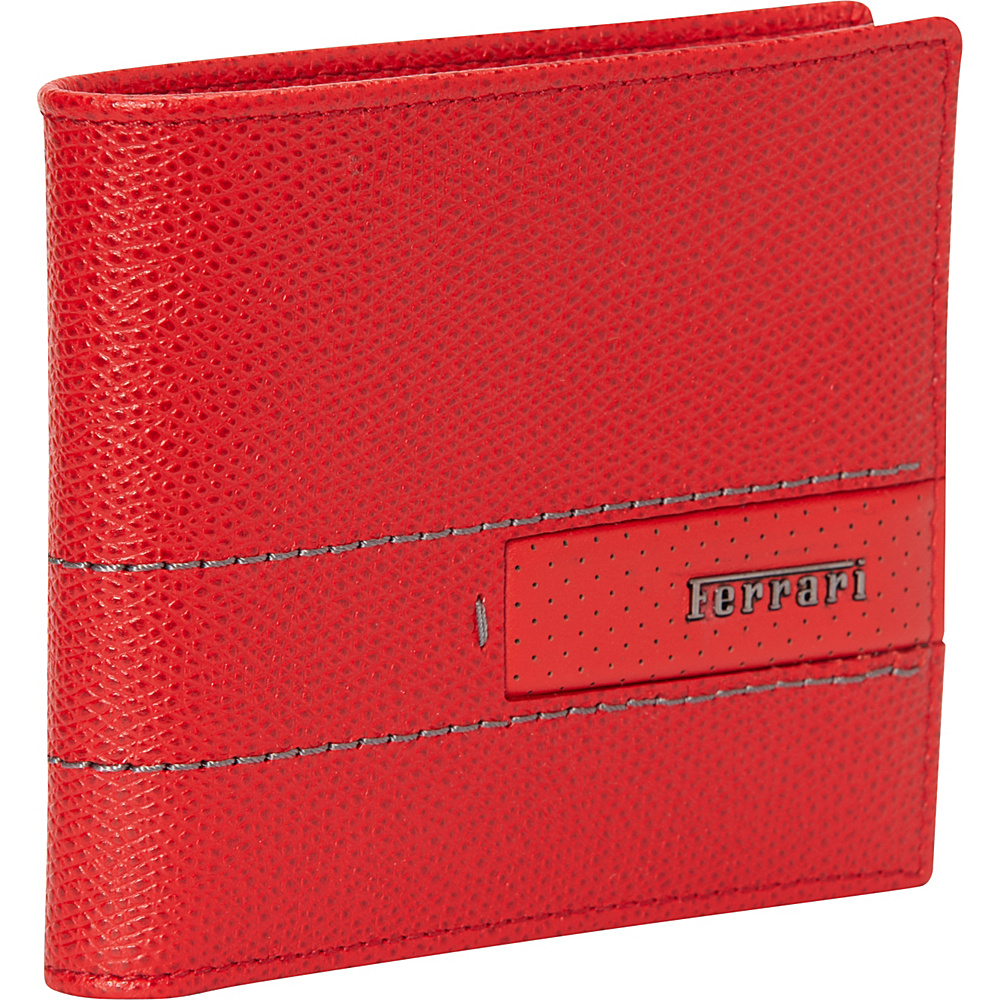 Ferrari Luxury Collection GT Double Notes Pockets Wallet Reds Ferrari Luxury Collection Mens Wallets