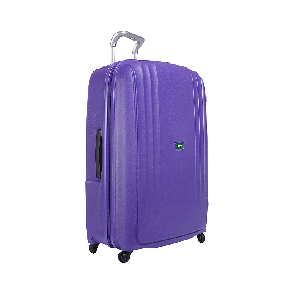 Lojel Streamline Medium Luggage Purple Lojel Hardside Checked