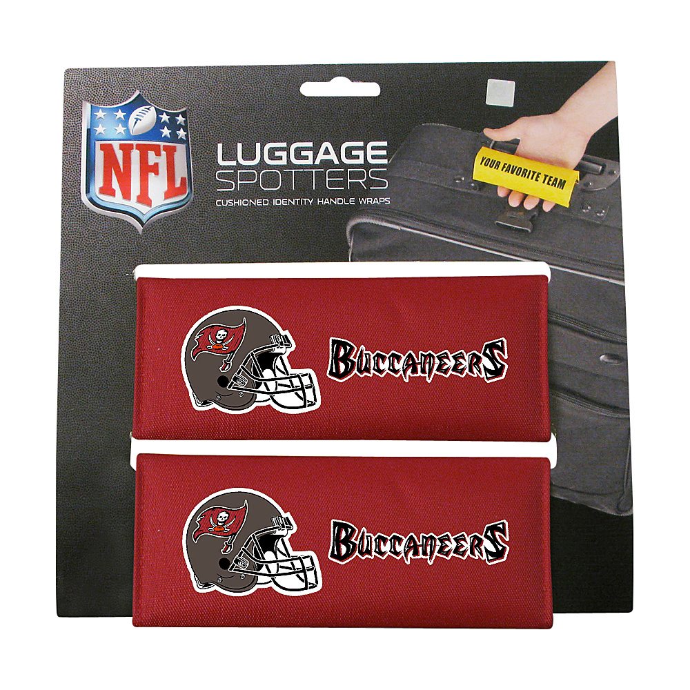 Luggage Spotters NFL Tampa Bay Buccaneers Red Luggage Spotters Luggage Accessories