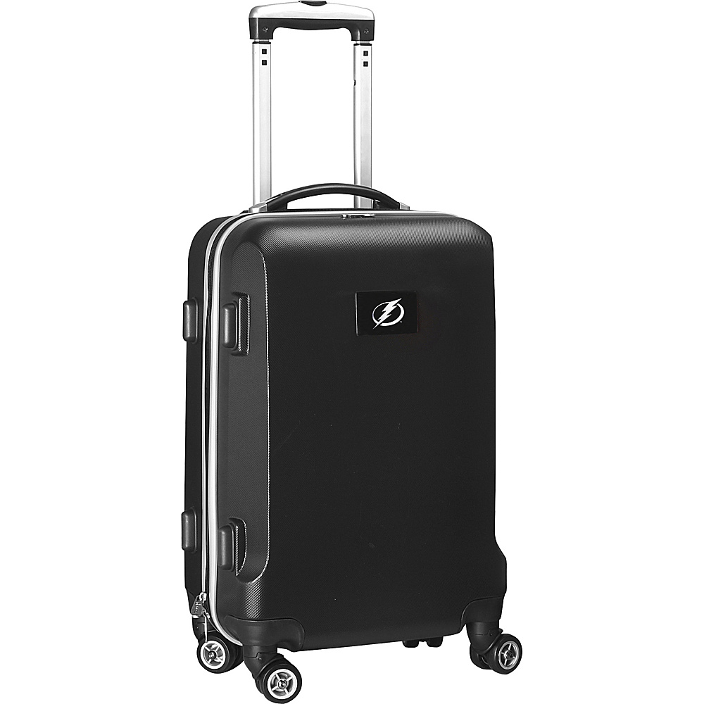 Denco Sports Luggage NHL 20 Domestic Carry On Black Tampa Bay Lightning Denco Sports Luggage Hardside Carry On