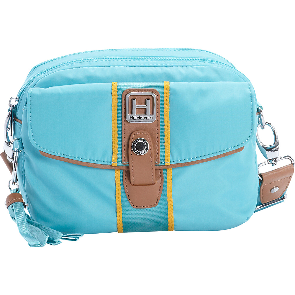 Hedgren Mack Shoulder Bag Baltic Blue Hedgren Fabric Handbags