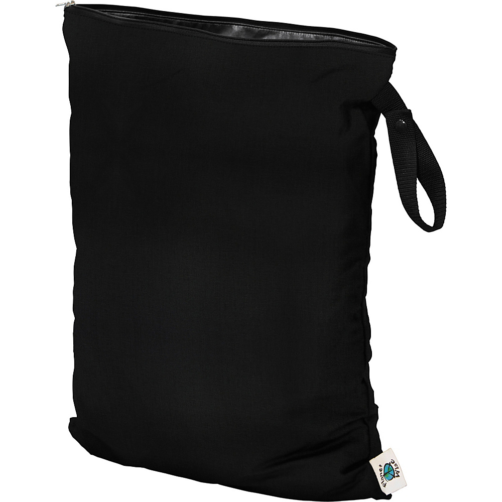 Planet Wise Large Wet Bag Black Planet Wise Diaper Bags Accessories