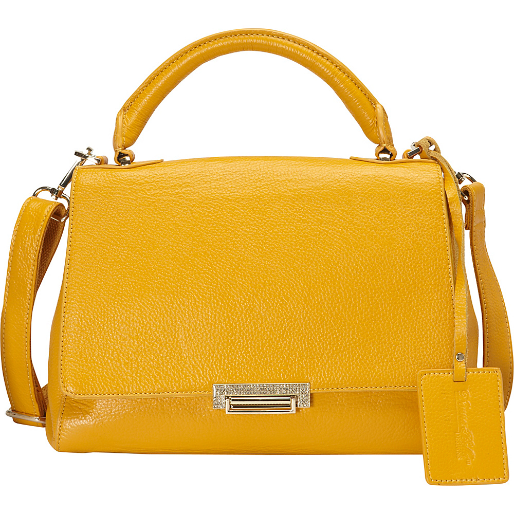 Donna Bella Designs Jasmine Tote Yellow Donna Bella Designs Leather Handbags