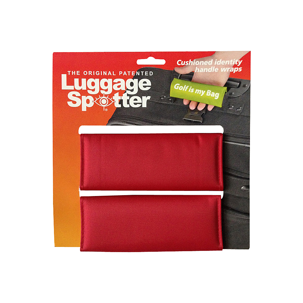 Luggage Spotters Bright Red Luggage Spotter Red Luggage Spotters Luggage Accessories