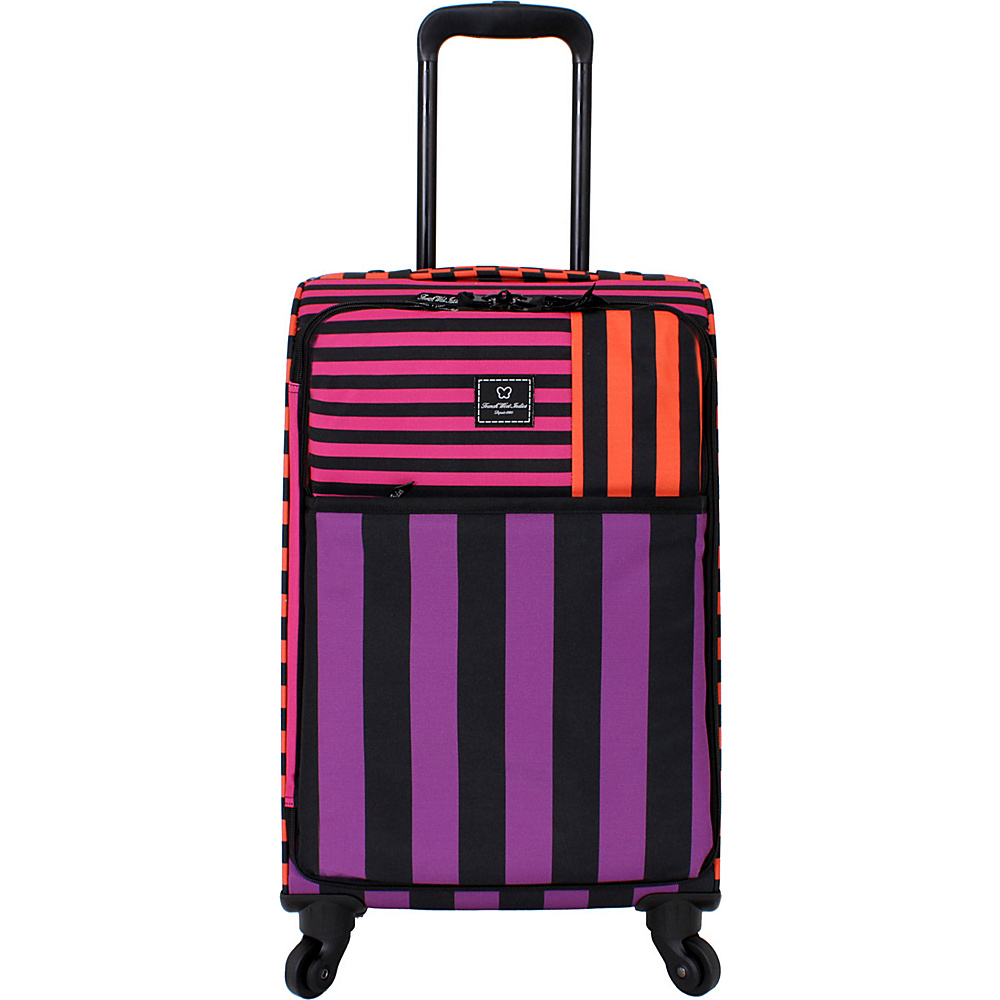 French West Indies 20 Carry On Spinner Bahia Purple Drift French West Indies Small Rolling Luggage