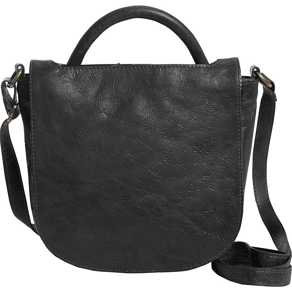 Latico Leathers Nicoleta Tote Washed Black Latico Leathers Leather Handbags