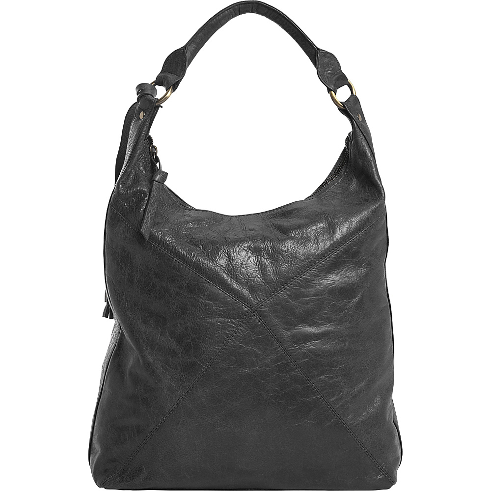 Latico Leathers Marilyn Backpack Handbag Washed Black Latico Leathers Leather Handbags