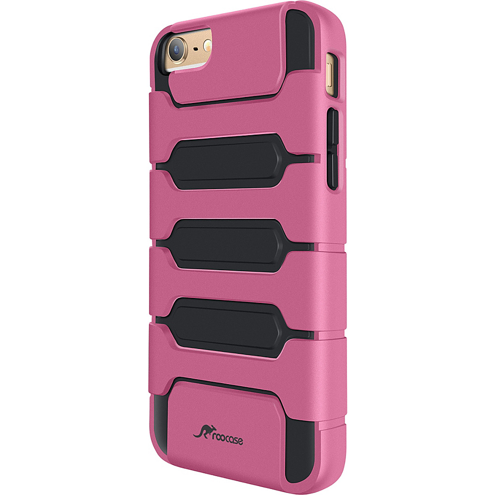 rooCASE Slim XENO Armor Hybrid TPU PC Case Cover for iPhone 6 6s Plus 5.5 inch Pink rooCASE Electronic Cases