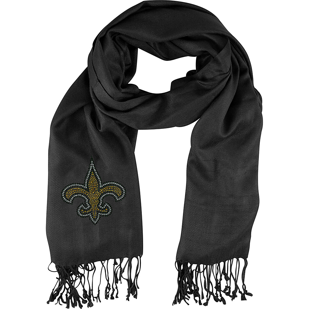 Littlearth Pashi Fan Scarf NFL Teams New Orleans Saints Littlearth Hats Gloves Scarves